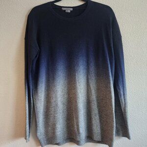 Vince Sweater Womens Small Wool Cashmere Blend Pullover Lightweight Ombre
